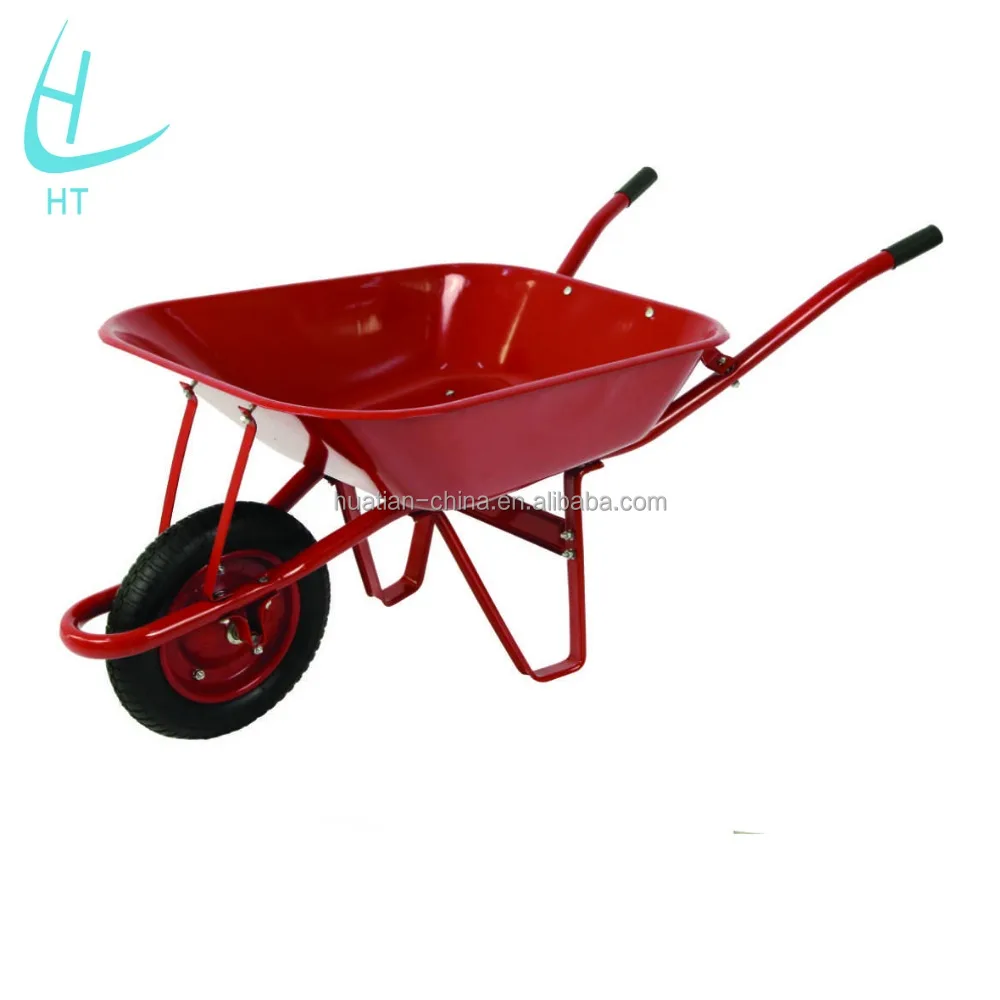 60L galvanized garden wheel barrow, cheap price wheelbarrow, Building construction tools and e