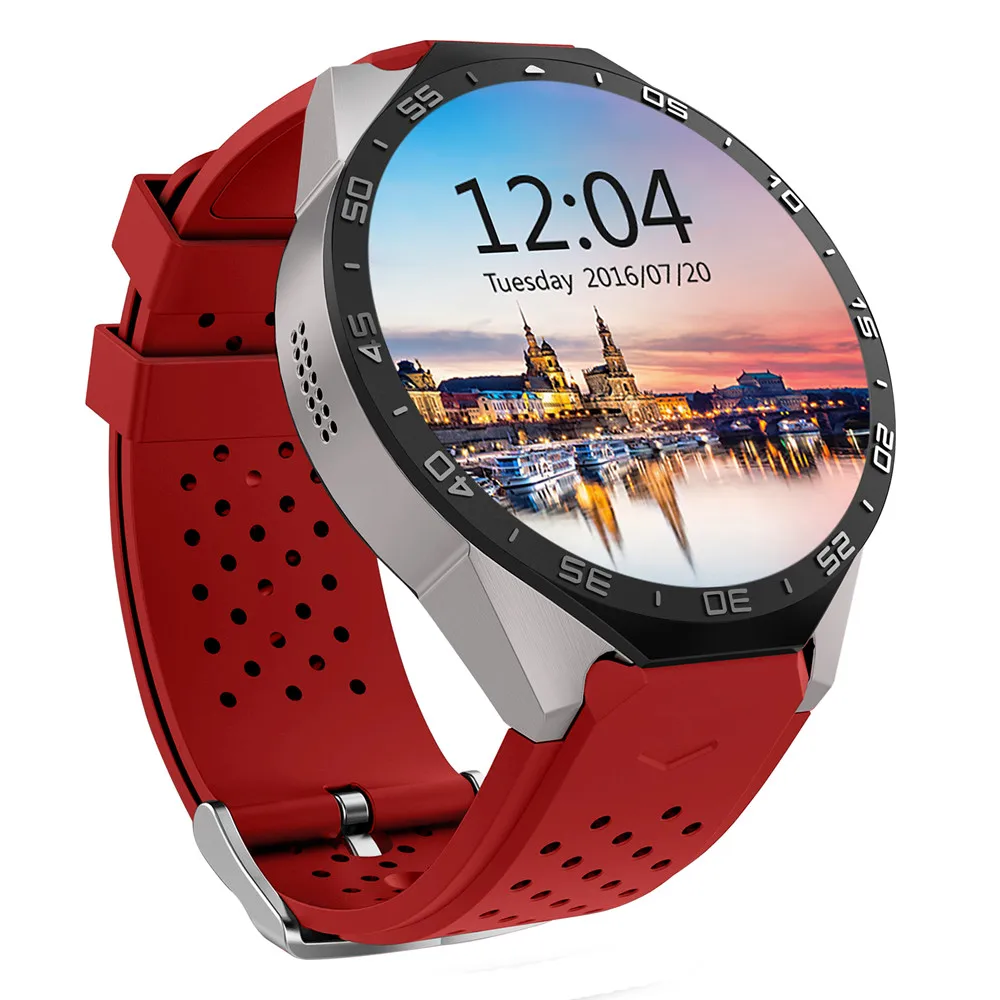  В наличии оптовая продажа Kingwear kw88 Смарт часы 2018 bluetooth подключен