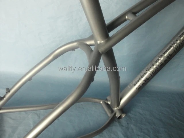 Титановая рама для горного велосипеда на заказ для толстых шин 26 дюймов