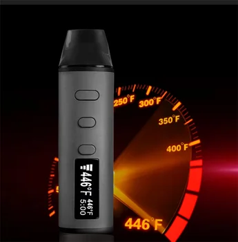 
High quality Adjustable voltage and temperature ceramic heating chamber cbd box mod original authentic flash dry herb 