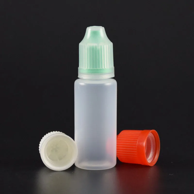free sample 10ml soft squeeze plastic nozzle bottle long thin tip 20ml pe fluid dropper bottle 30ml