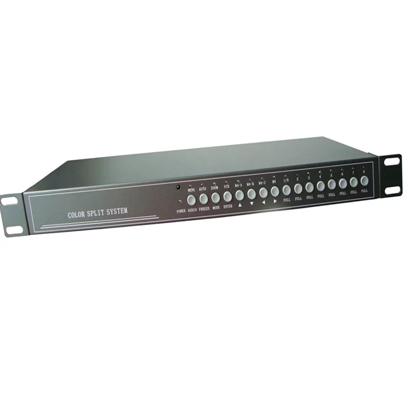 
Hot Selling CCTV Camera Video Split System 16 Channel Color Quad Processor Split System 