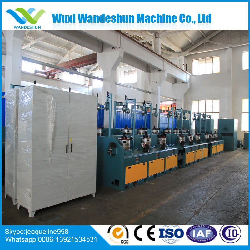 OTO Type/pully Steel Wire Drawing Machine LW9/560 Controlled by PLC/nail wire making machine