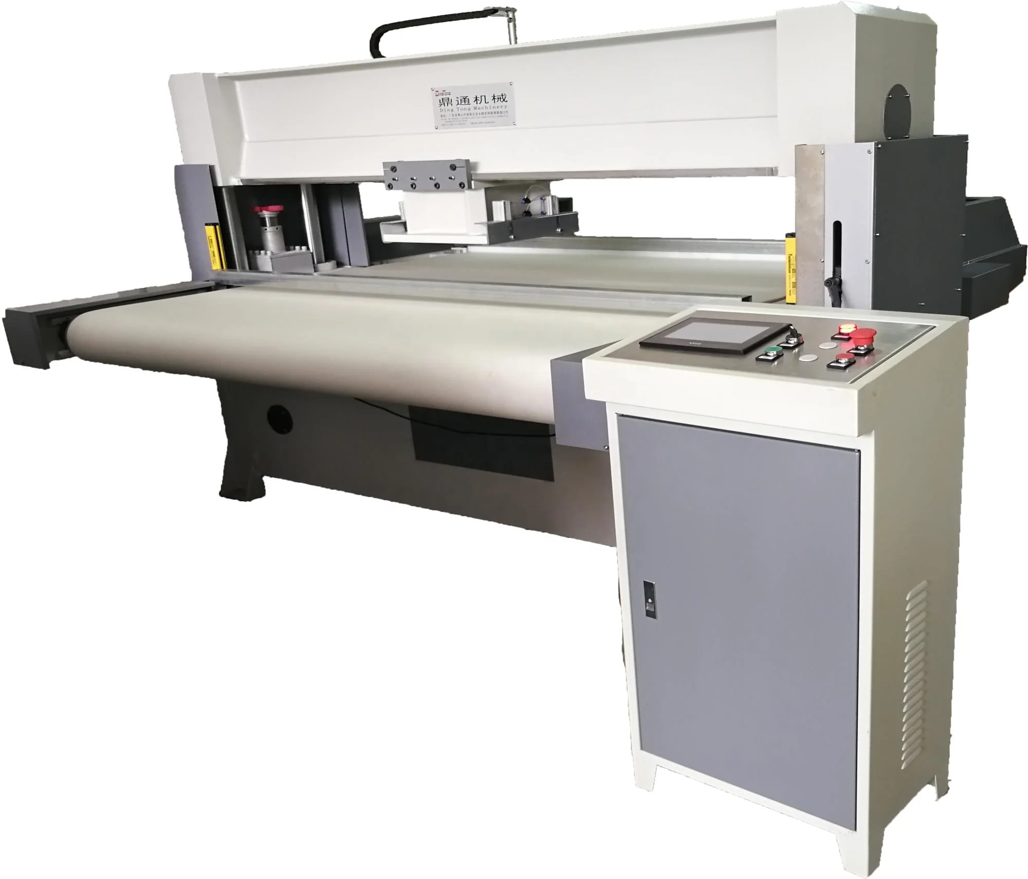 Leather  Clothing and Textiles, Industry Automatic Feeding die cutting machine with conveyor