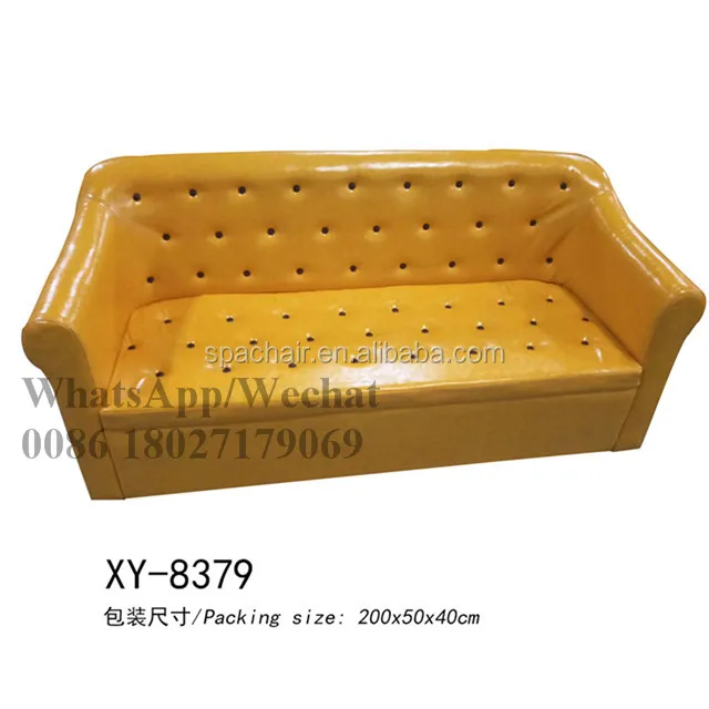 beauty 3 seater salon luxury reception barber airport hospital lounge chair waiting room chair for office waiting room