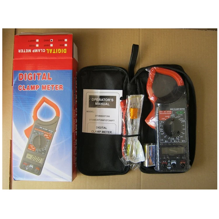 OEM/ODM 1000a ac/dc digital clamp meter 266C