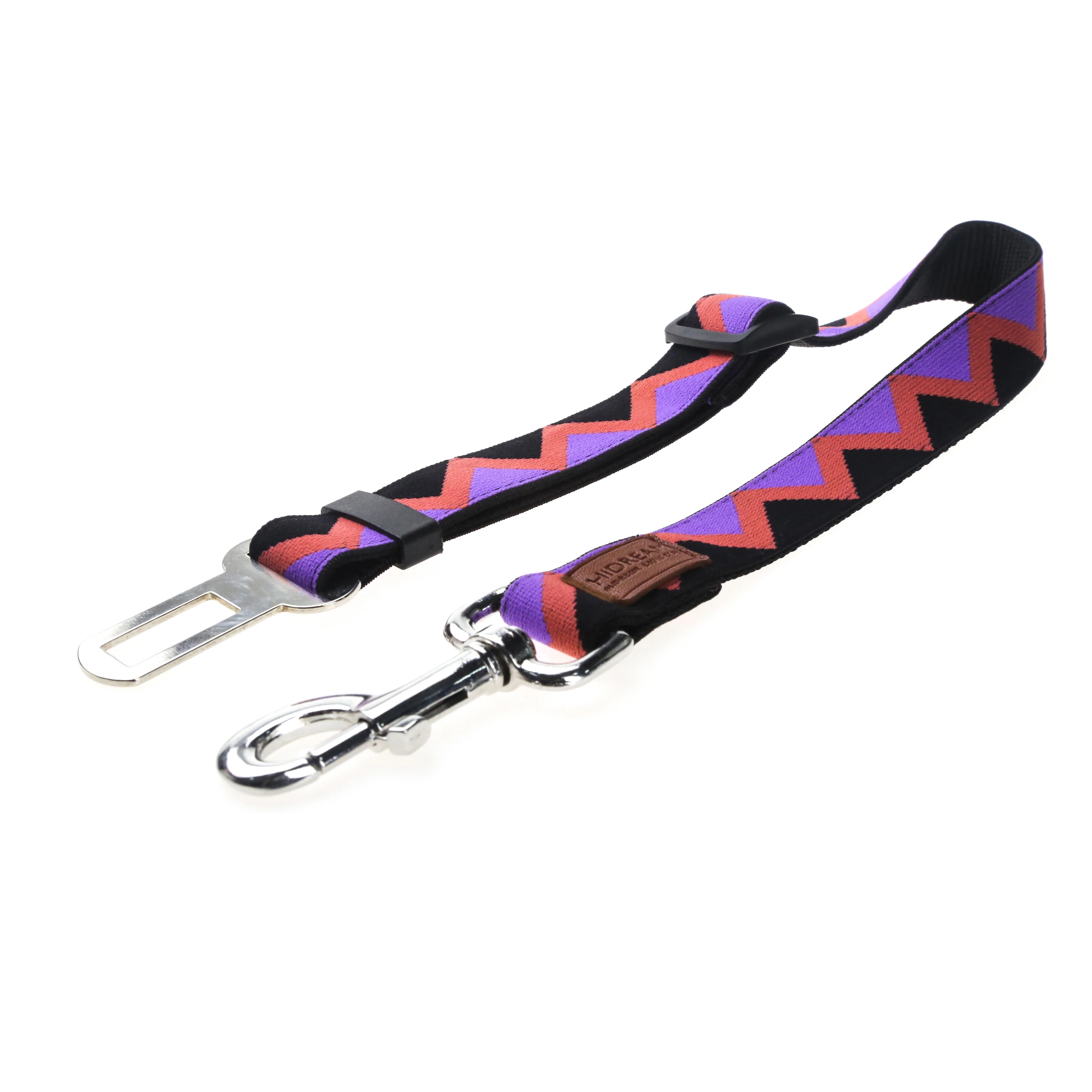 HiDREAM RAINBOW Pet Dog Cat Safety Seatbelt for Car Vehicle Seat Belt Harness Lead Adjustable