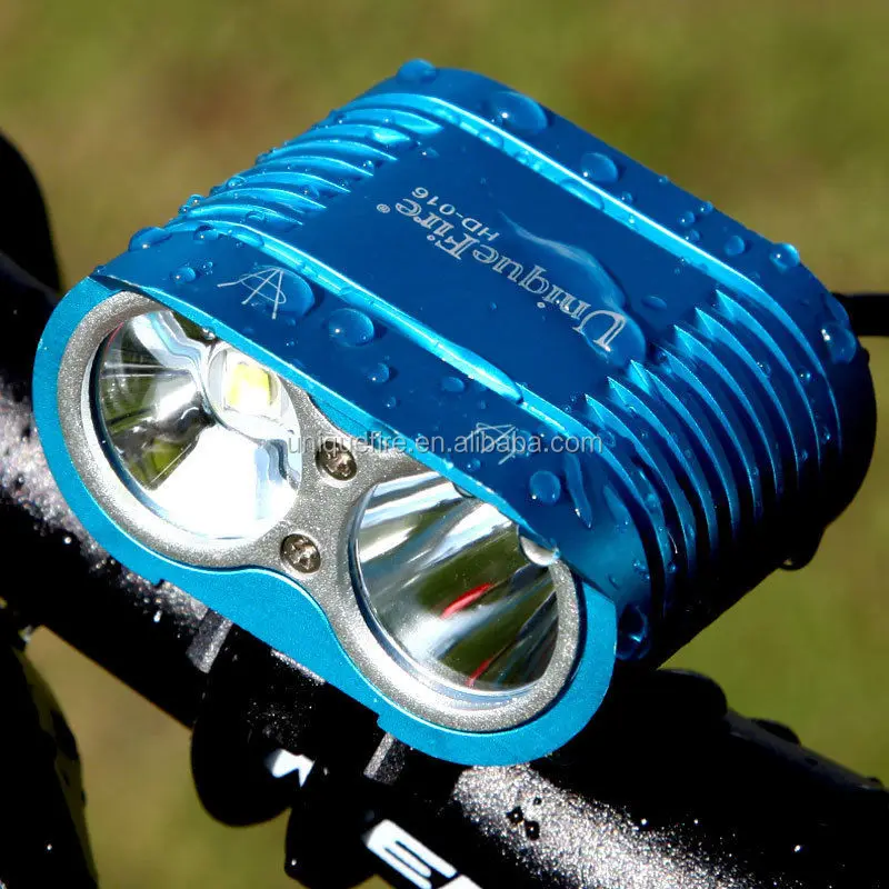 Маленькое солнце HD-016 1100lm 2-LED 4-mode холодный белый фонарик для