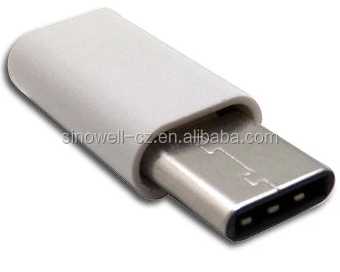 Data Adapter Type C Male To Female USB Connector Converter With Micro Charging Port