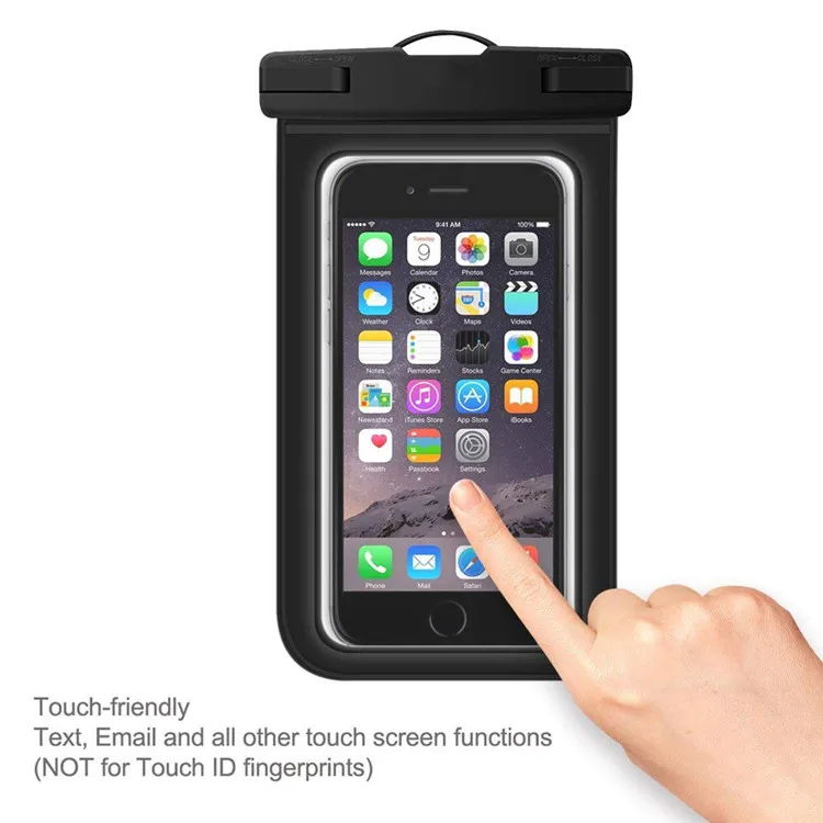 IPX8 PVC Cellphone Case Dry Bag Universal Waterproof Phone Pouch Bag for iPhone Samsung