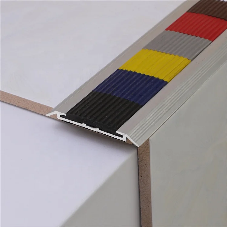 Wholesale Free Sample Customized Aluminium Non Slip Stair Nosing