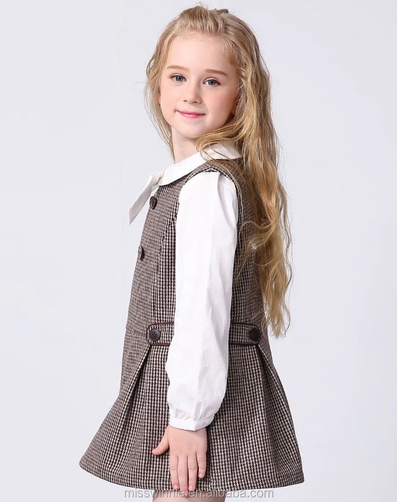 High quality Autumn Sleeveless Exquisite fashion show 2016 kids beautiful model dresses for young girls