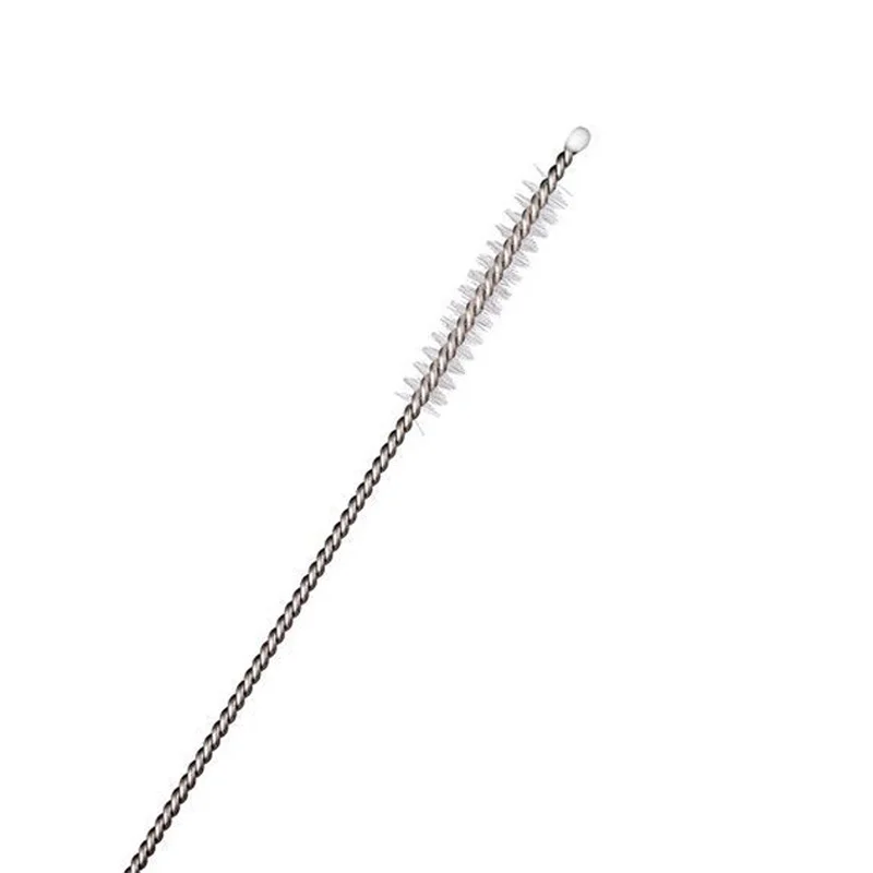 Chinese Factory Price Stainless Steel 5cm Head Different Length Straw Cleaning Brush
