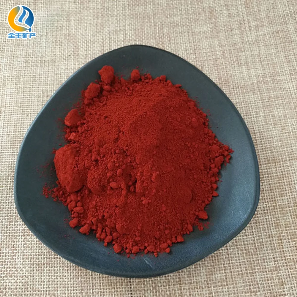 Dry paint pigments Iron Oxide Red for coating