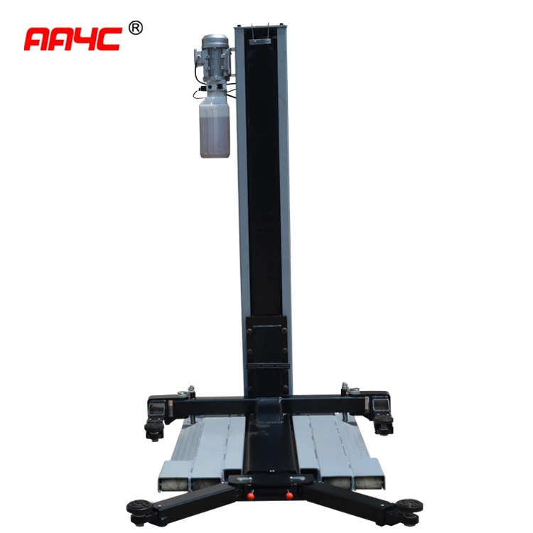 AA4C 2.5T Mobile Single Post Car Lifts with CE Certificate vehicle hoist