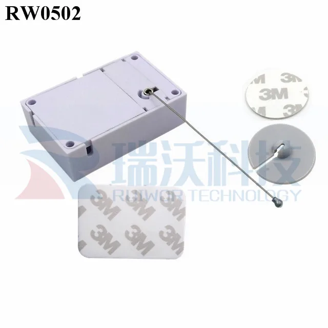 Alarm System Anti Theft Pull Box 1.2M Auto Retracting Cord Recoiler