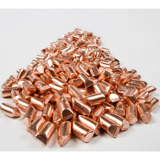 
Copper materials factory directly supplying cu grains with 3mm diameter 