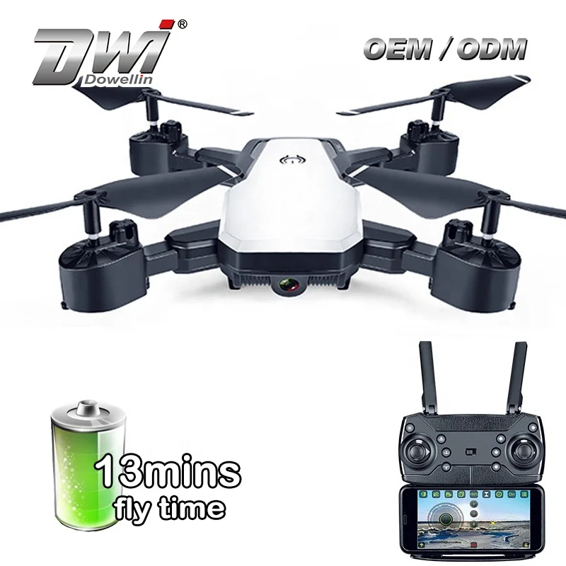 DWI Dowellin Gravity Sensor Control Wifi Drone Camera with Long Flight Time