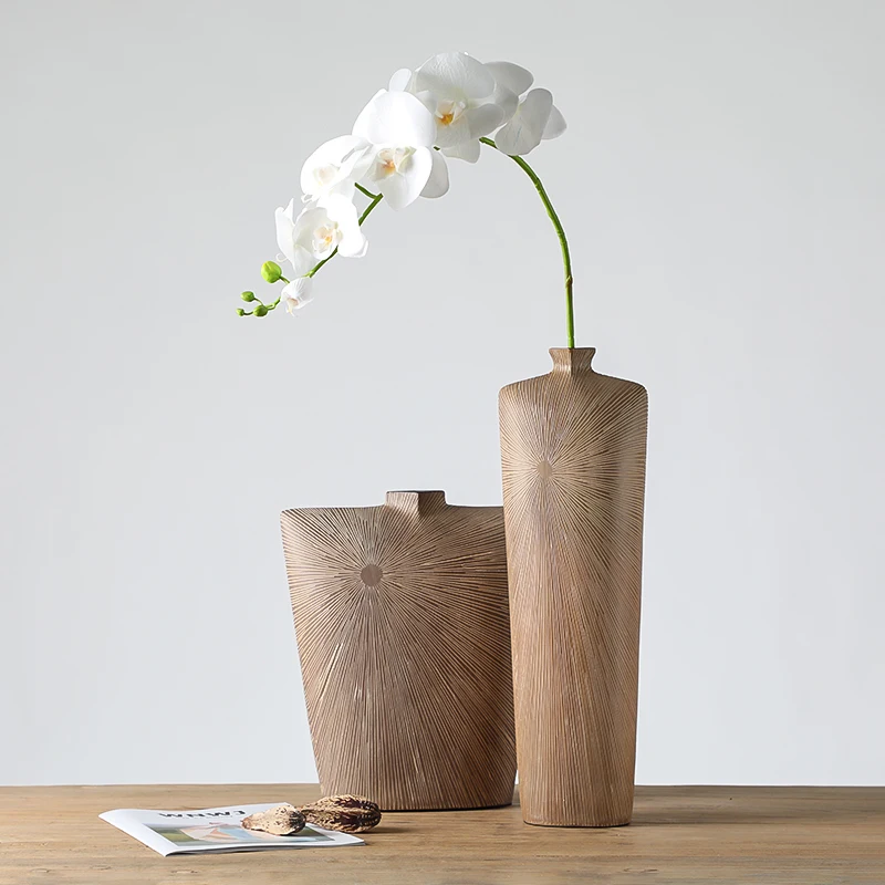 Home Decoration Accessories Embossed Creative Vase For Home Decor Flower