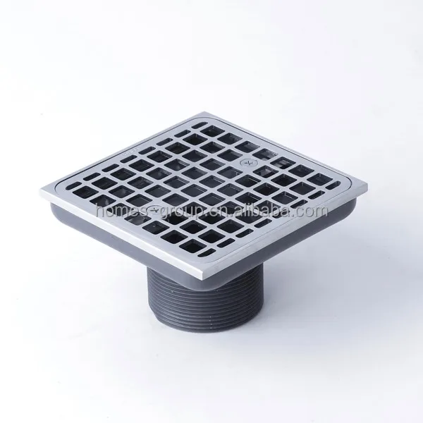 
Deluxe shower deep drain Square with base in Oil Robbed Brown finish 