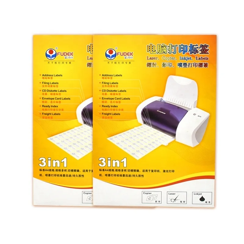computer printing product Tags paper self adhesive custom label sticker