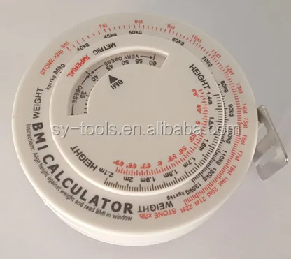 mini products body mass index personalized children contractor cloth skinny heart shape gift tape measure