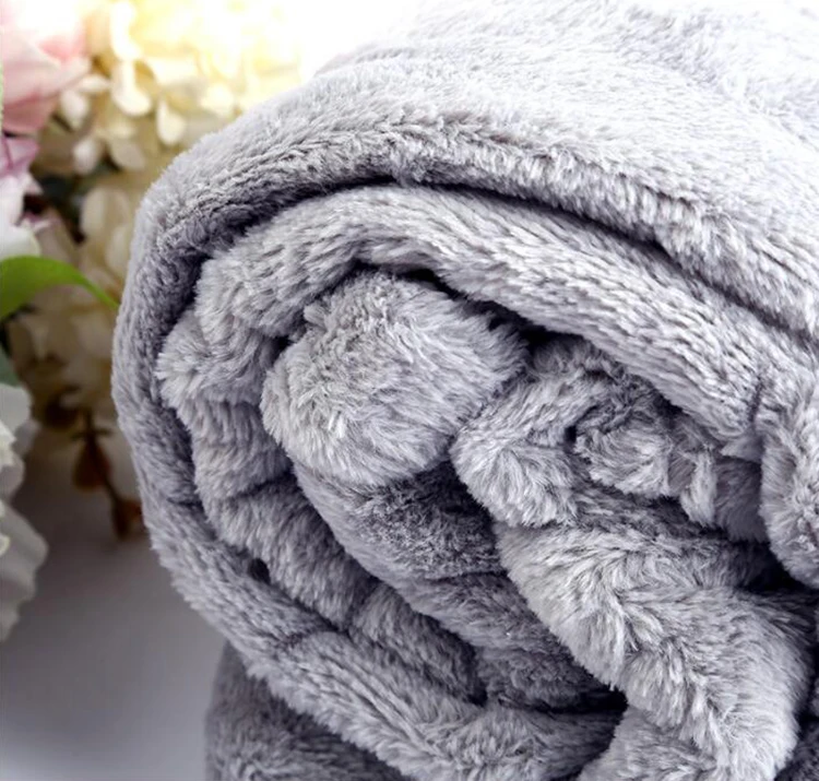 china suppliers baby products reborn baby 100%polyester knitted  coral fleece throw blanket factory china cheap wholesale