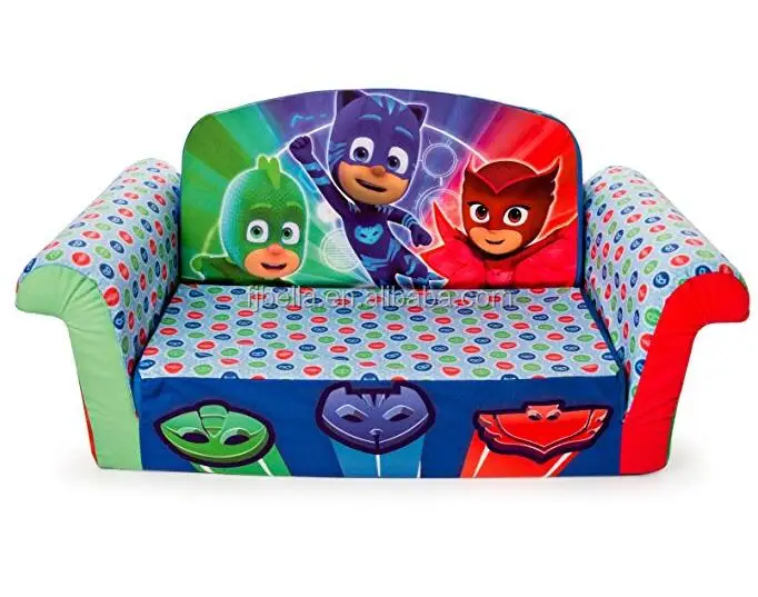 Foam Children Sofa Bed Multi-function Soft Sofa -Blue Color for kids