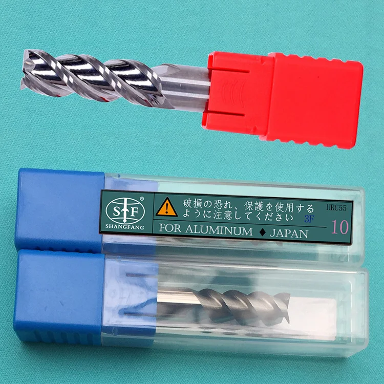 Tungstend HSS Carbide End Mills For Aluminium