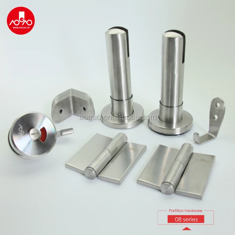 stainless steel toilet cubicle hardware accessories with low price