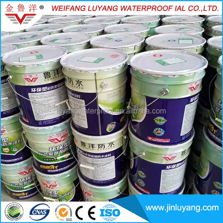 
Roofing Paint Water Based Environment Friendly Polyurethane Waterproofing Coating 