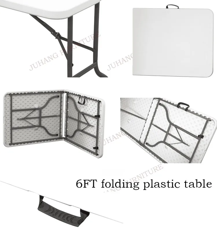 Rectangle Outdoor Plastic Folding Table On Sale