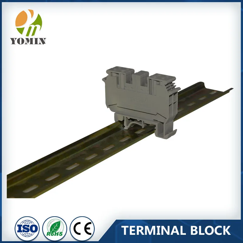 China Manufacturer Supply Terminal Block Connector Electric Terminal Block UDK4 Series YOMIN