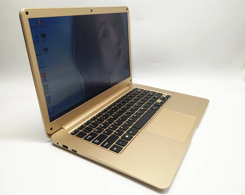 14 дюймов супер тонкий ноутбук с четырехъядерным процессором Win10 ноутбук дешевый ноутбук в Китае