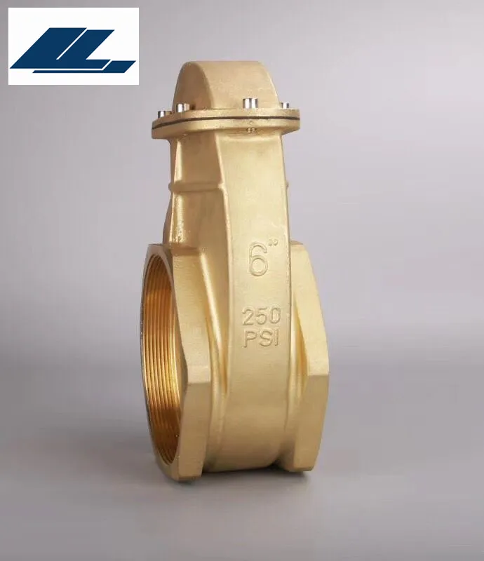 
Fast open brass gate valve 
