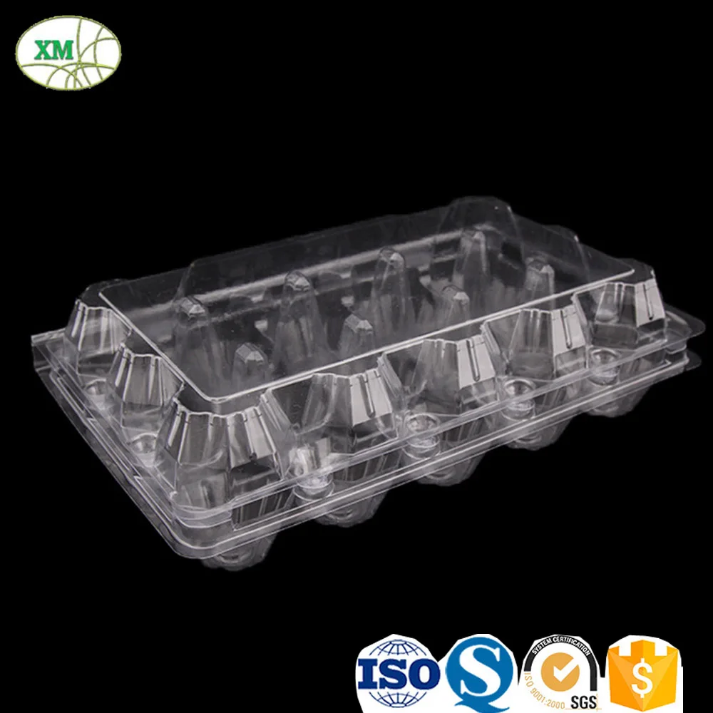 
Clear PET Plastic Packaging Box Tray for Eggs 