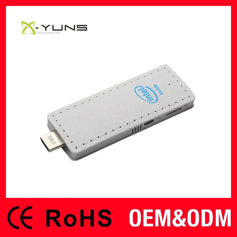 Intel мини пк вычислить палку процессор атом intel залив след Z3735F / G с Windows10 номерного знака