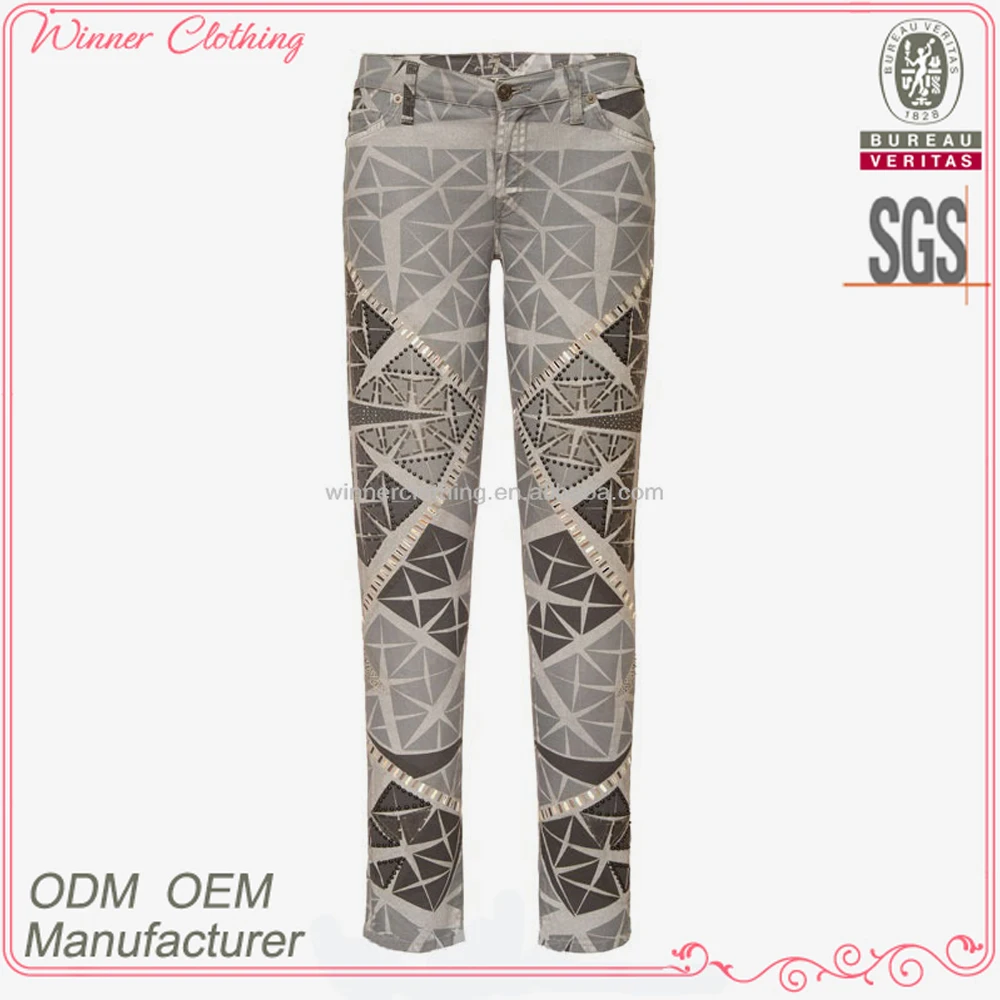 
Good quality trendy design jeans manufacturing companies 