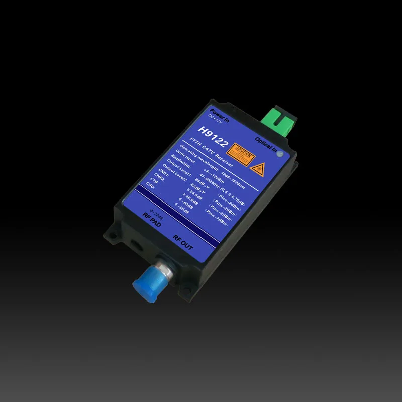 47 ~ 862 МГц CATV оптический приемник для FTTH