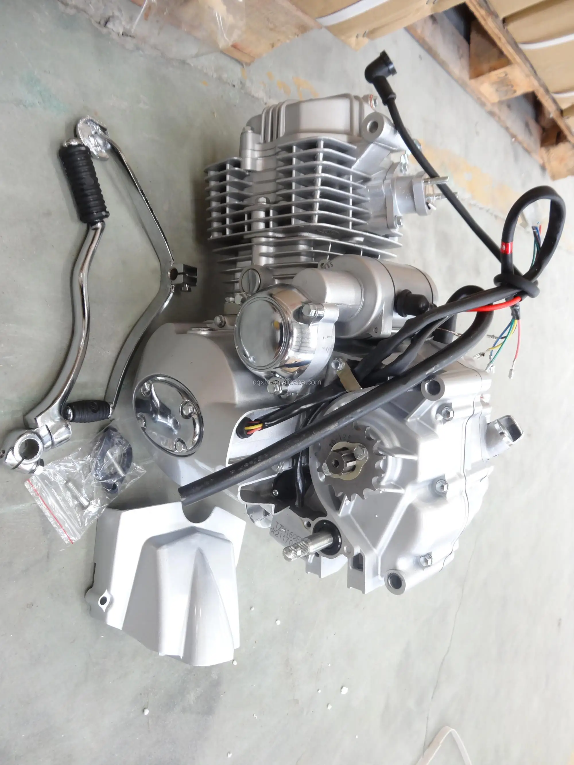 Hot sale single cylinder 250cc 4 strokemotorcycle engine assembly