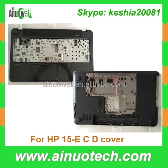 laptop parts for HP 15-E laptop A B C D cover notebook shell bezel palm rest bottom case hinge fan dc jack