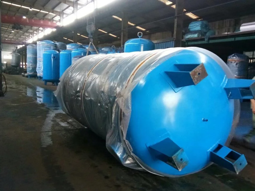 Резервуар для хранения газа 1000 л, 2000 л, 8 бар, резервуар для воздушного компрессора