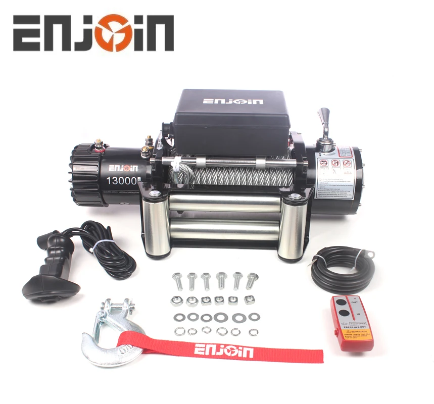 Injoin 4x4 13000lbs Winch Electric Winch 12V