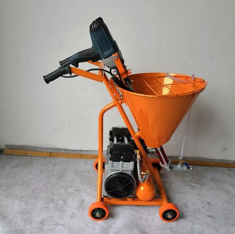 Professional portable electric putty spraying machine mortar sprayer