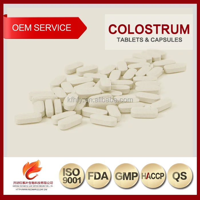 
Food Supplement Milk Colostrum IgG Colostrum Pills 