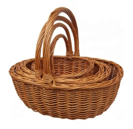 
decorative wicker plant flower planter basket pots 