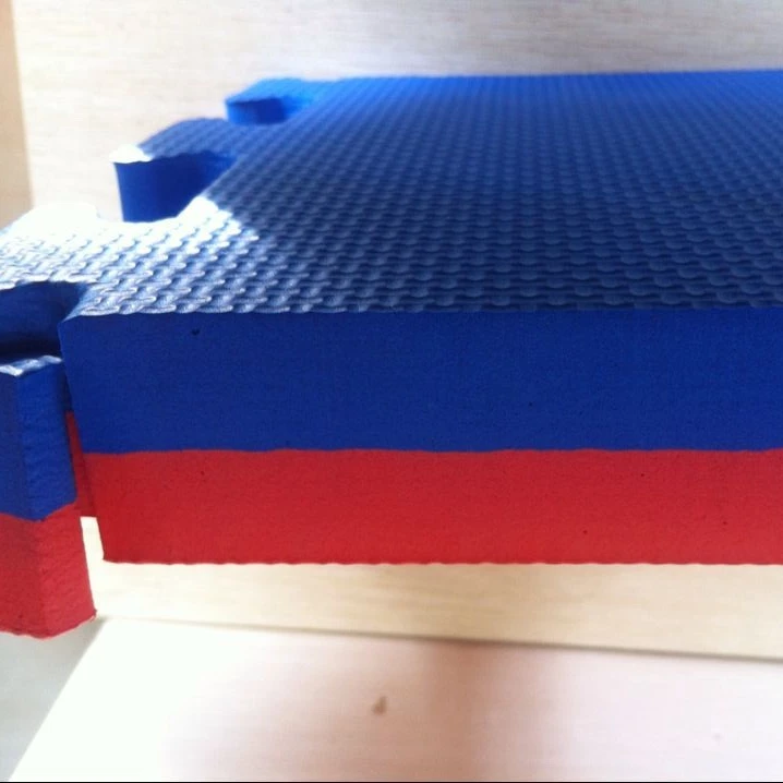 PIDO Red And Blue EVA Reversible Mat or Martial Arts, Gymnastics Wrestling mat