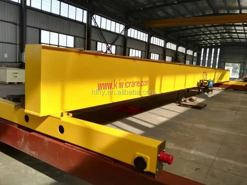 10 Ton Ce Certificate Monorail radio remote control Electric Hoist Single Beam Overhead Crane With Hook