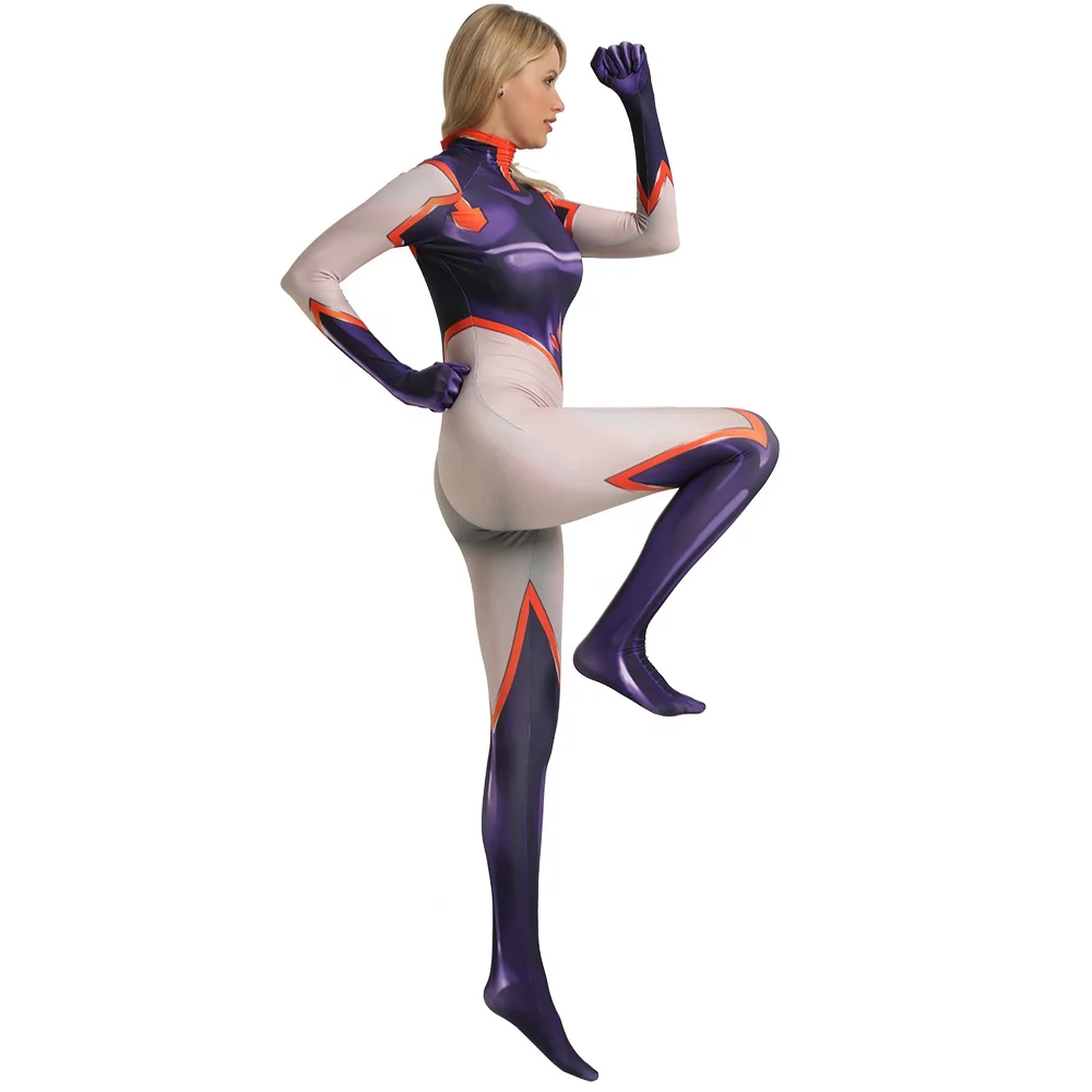 3D Printed Mt. Lady Suit My Hero Academia Cosplay Costume Female Bodysuit Superhero Boku no Hero Academia Halloween Catsuit