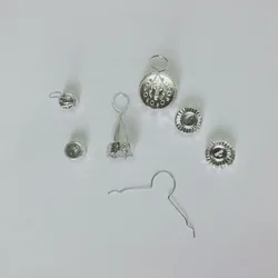 Все виды украшений для рождественских шаров, металлические крышки для шаров